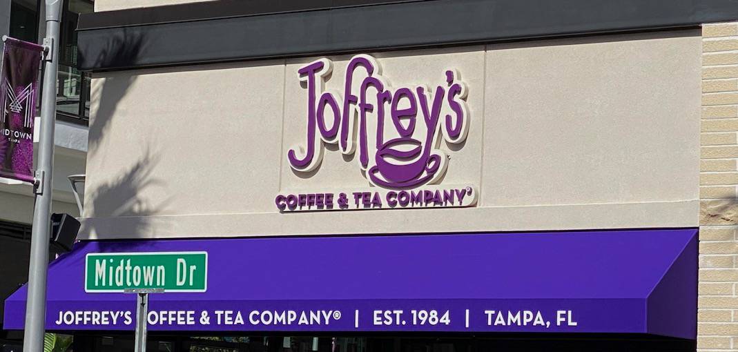 Joffrey's Midtown Cafe building sign